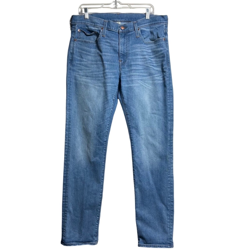 J.Crew 484 Slim Fit Cone Denim Jeans Mens 36x32 Blue